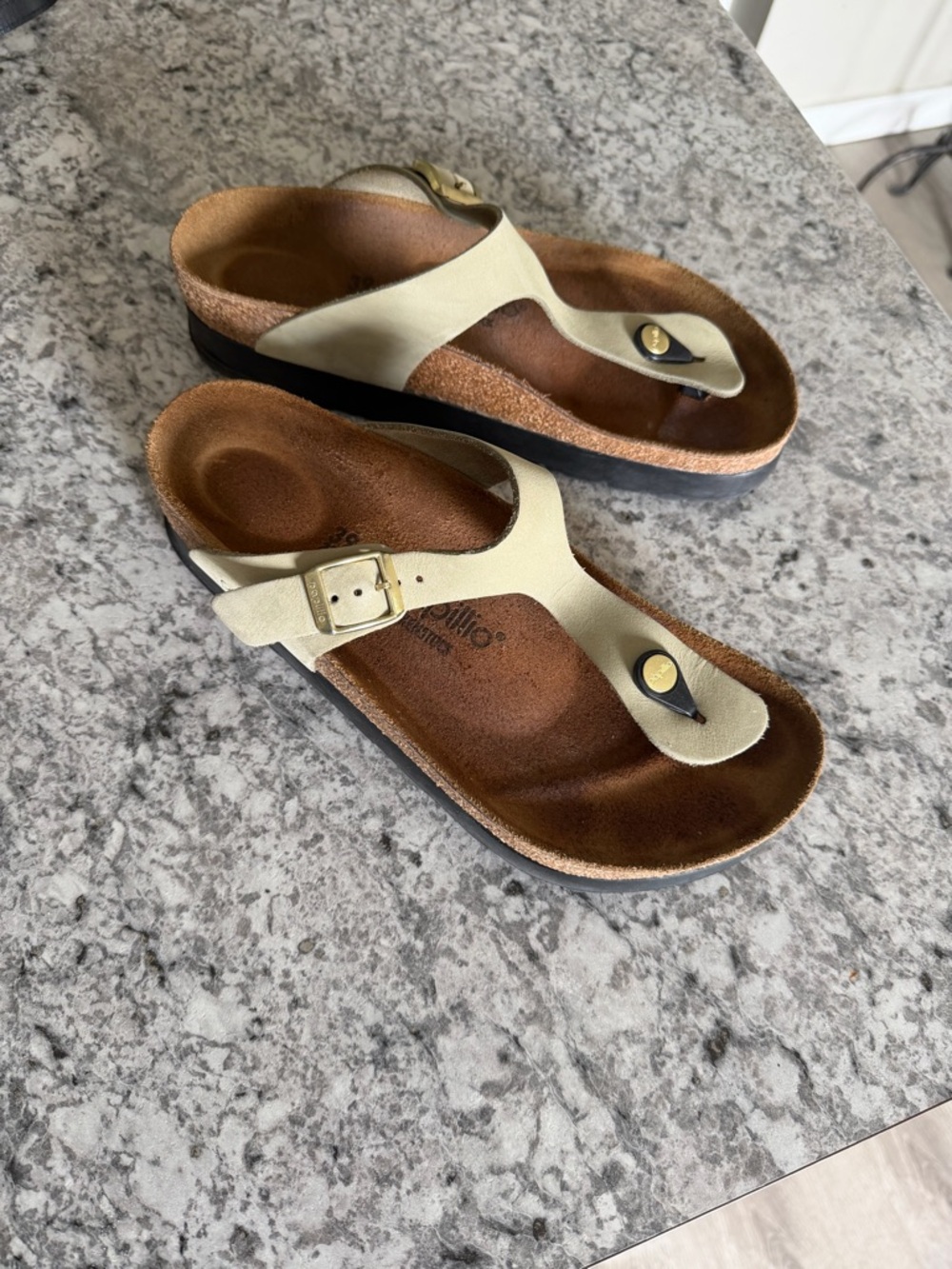Birkenstock - Women’s Gizeh Flex Platform Sandals